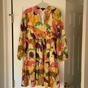 J. Crew long sleeve mini dress